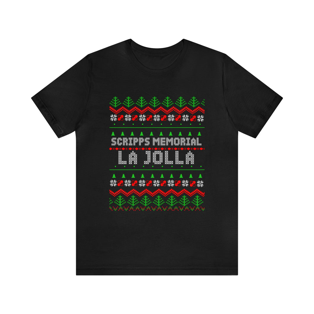 Memorial La Jolla Christmas Sweater Tee 🎄