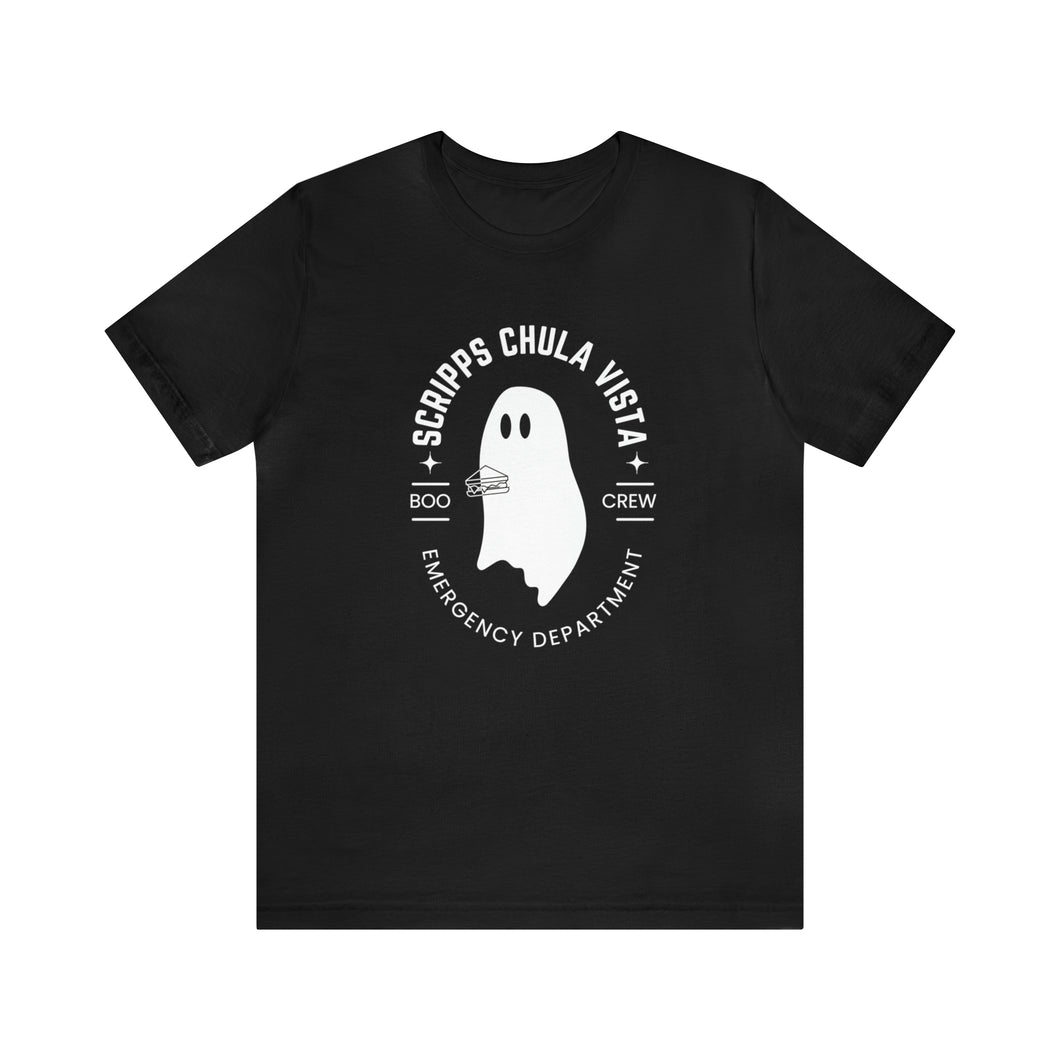 Mercy Chula Vista Emergency Department Boo 👻 Crew Tee