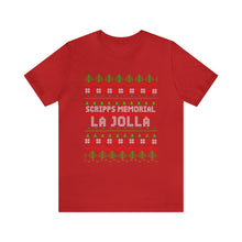Load image into Gallery viewer, Memorial La Jolla Christmas Sweater Tee 🎄
