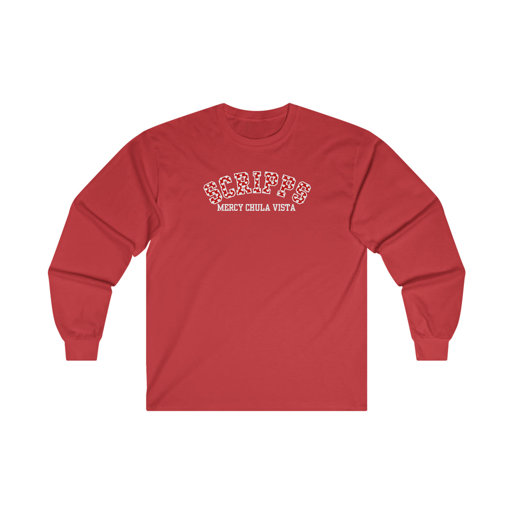 Scripps Mercy Chula Vista ❤️ Valentine Long Sleeve Tee