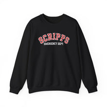 Load image into Gallery viewer, Scripps Emergency Department Valentines ❤️ Crewneck Sweatshirt
