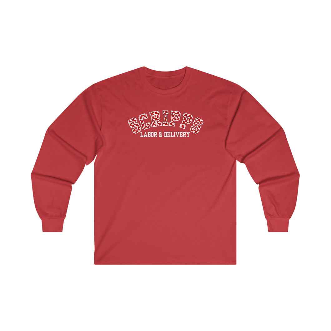 Scripps Labor & Delivery  ❤️ Valentine Long Sleeve Tee