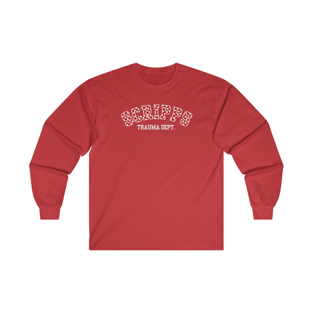 Scripps Trauma Department ❤️ Valentine Long Sleeve Tee